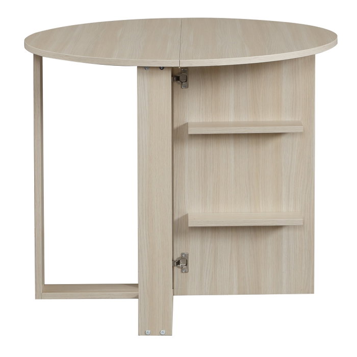Hanah Home Mesa plegable extensible en Roble